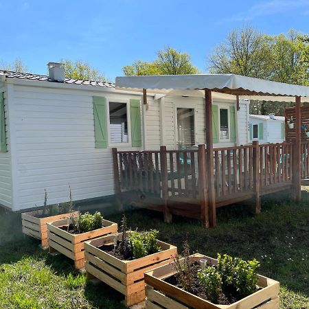 Mobil-home climatisé avec piscine Aureilhan  Exterior foto