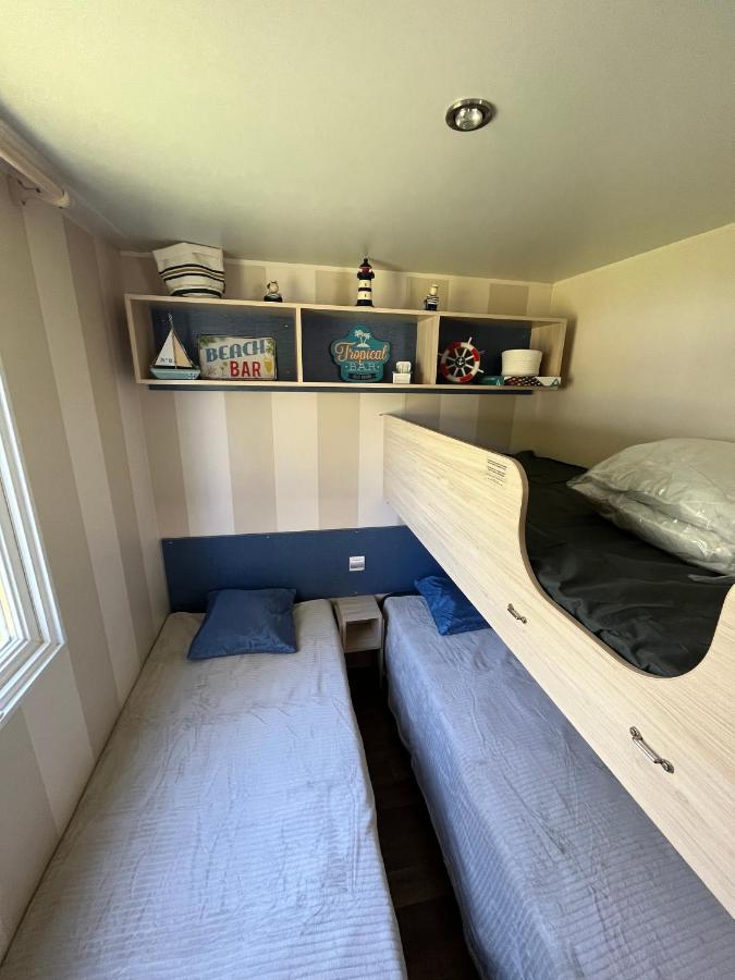 Mobil-home climatisé avec piscine Aureilhan  Exterior foto
