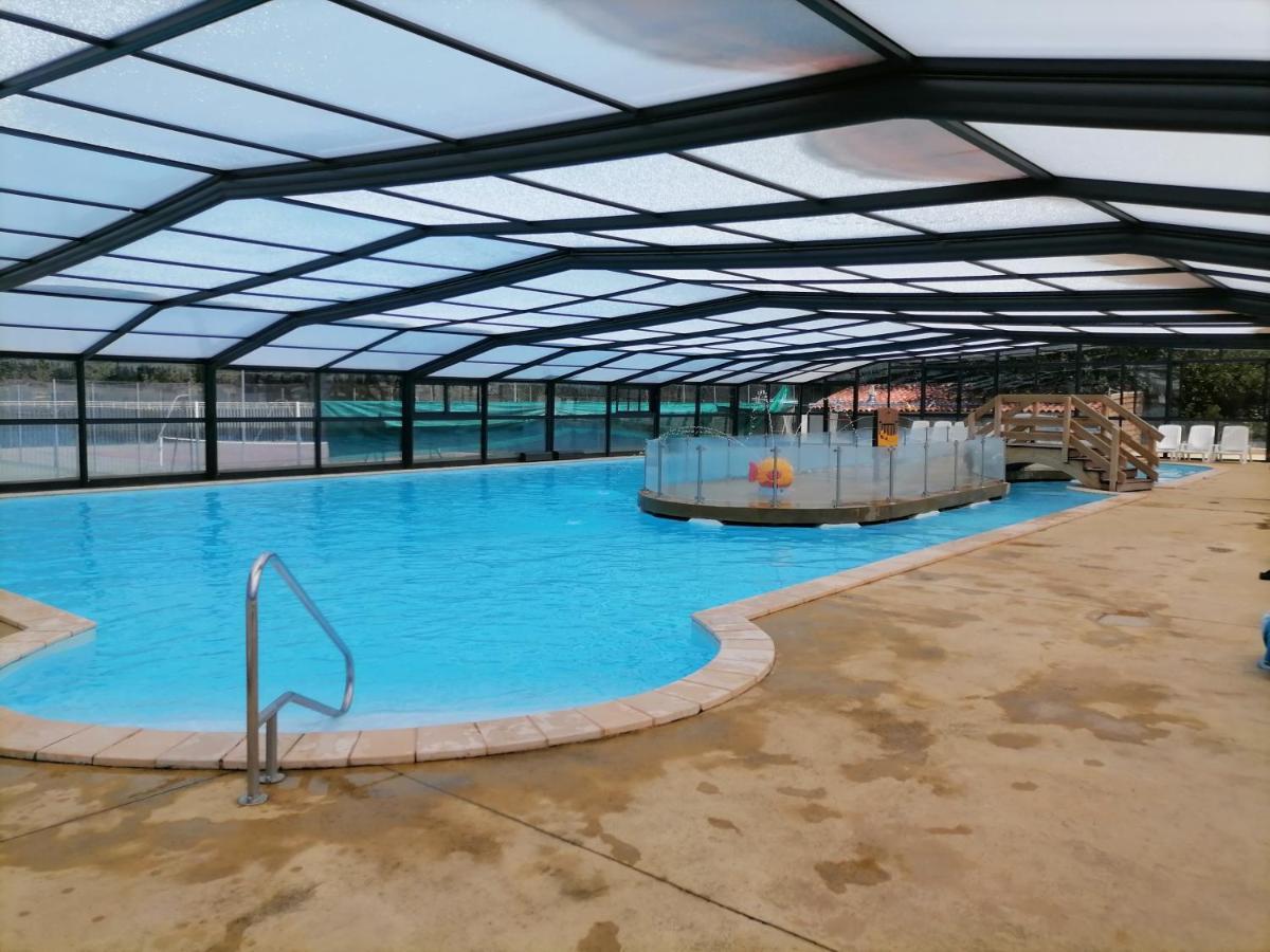Mobil-home climatisé avec piscine Aureilhan  Exterior foto